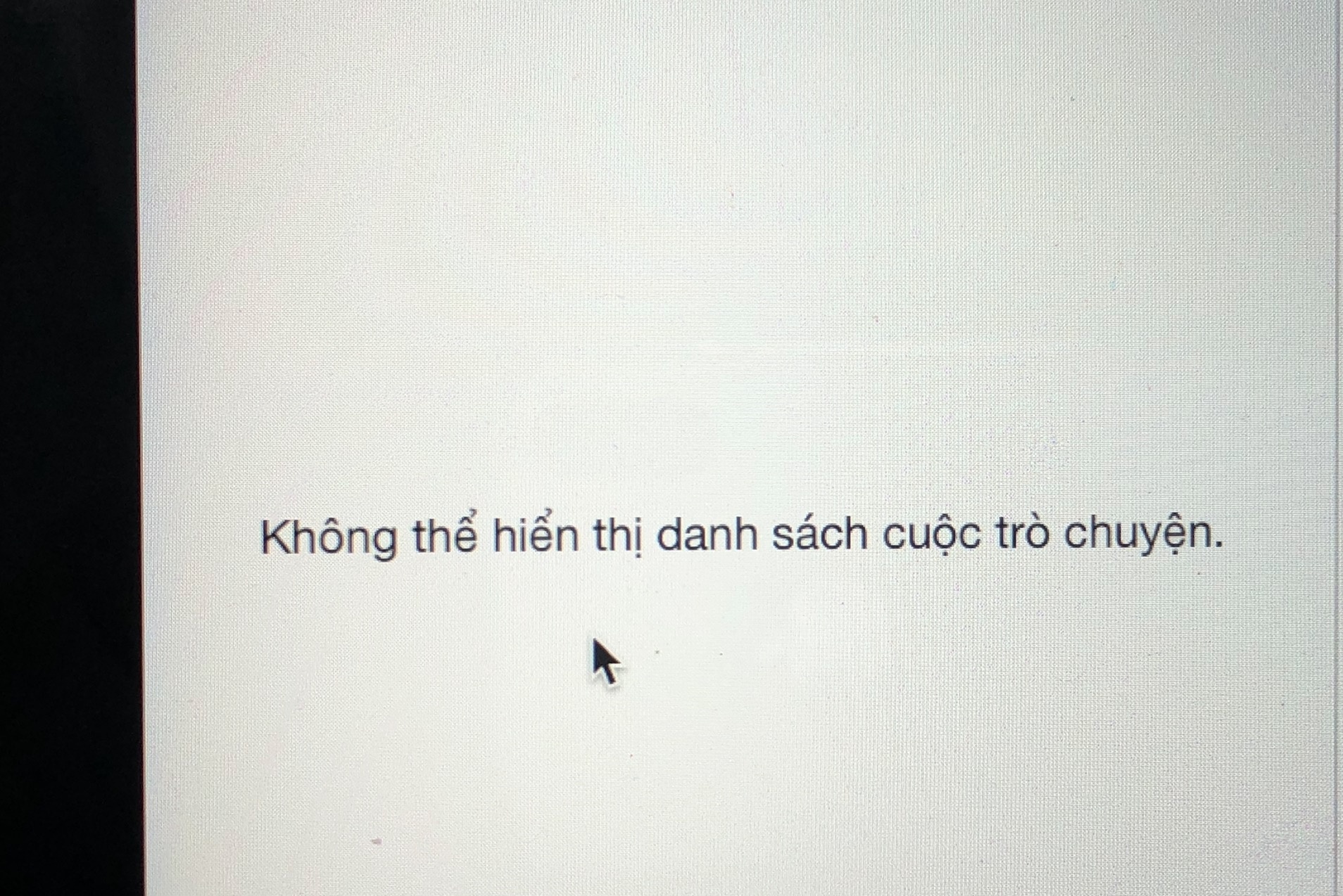 Facebook messenger gap loi anh 1