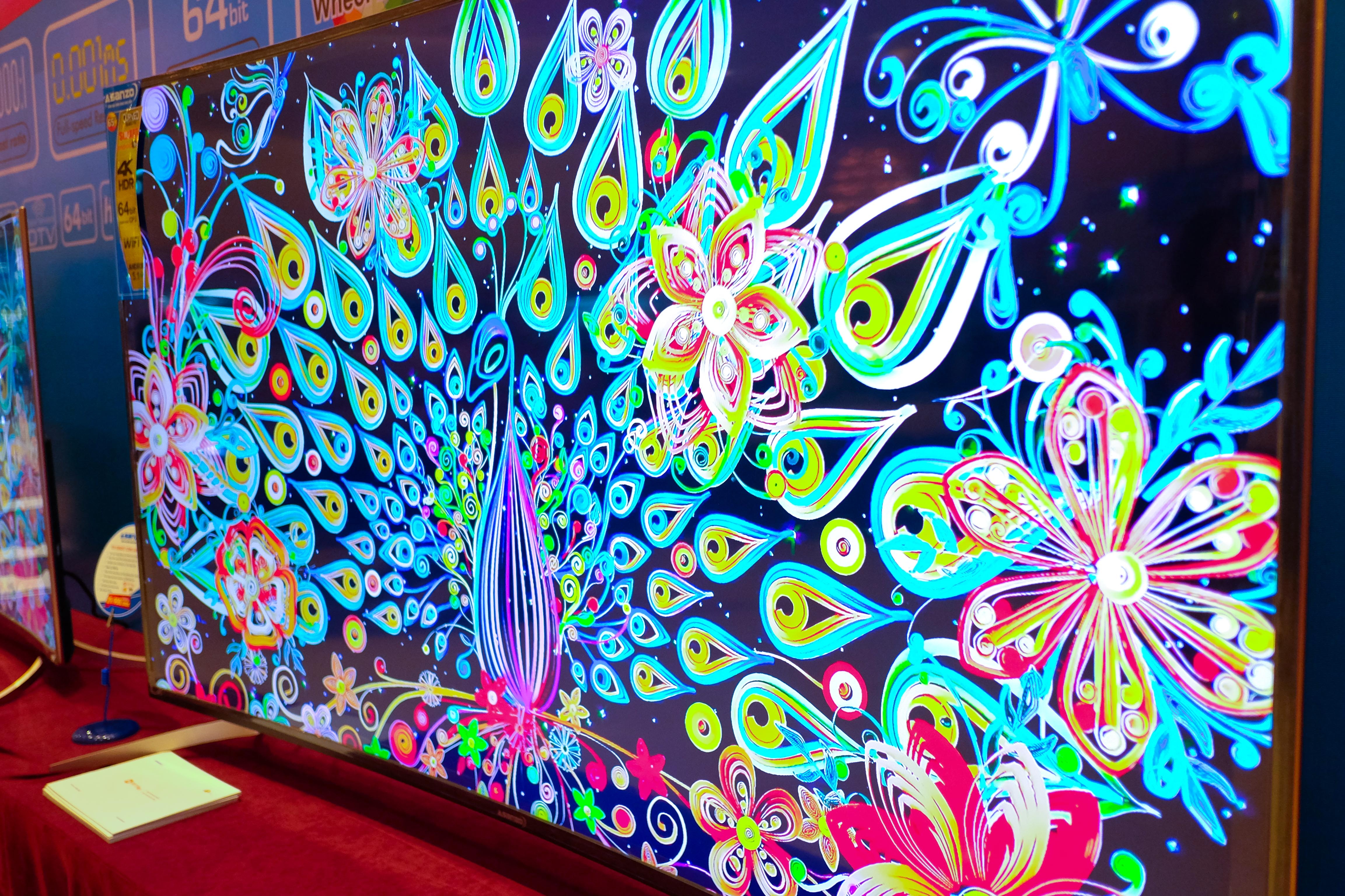 Asanzo ra mat TV OLED 4K moi, gia re hon doi thu hinh anh