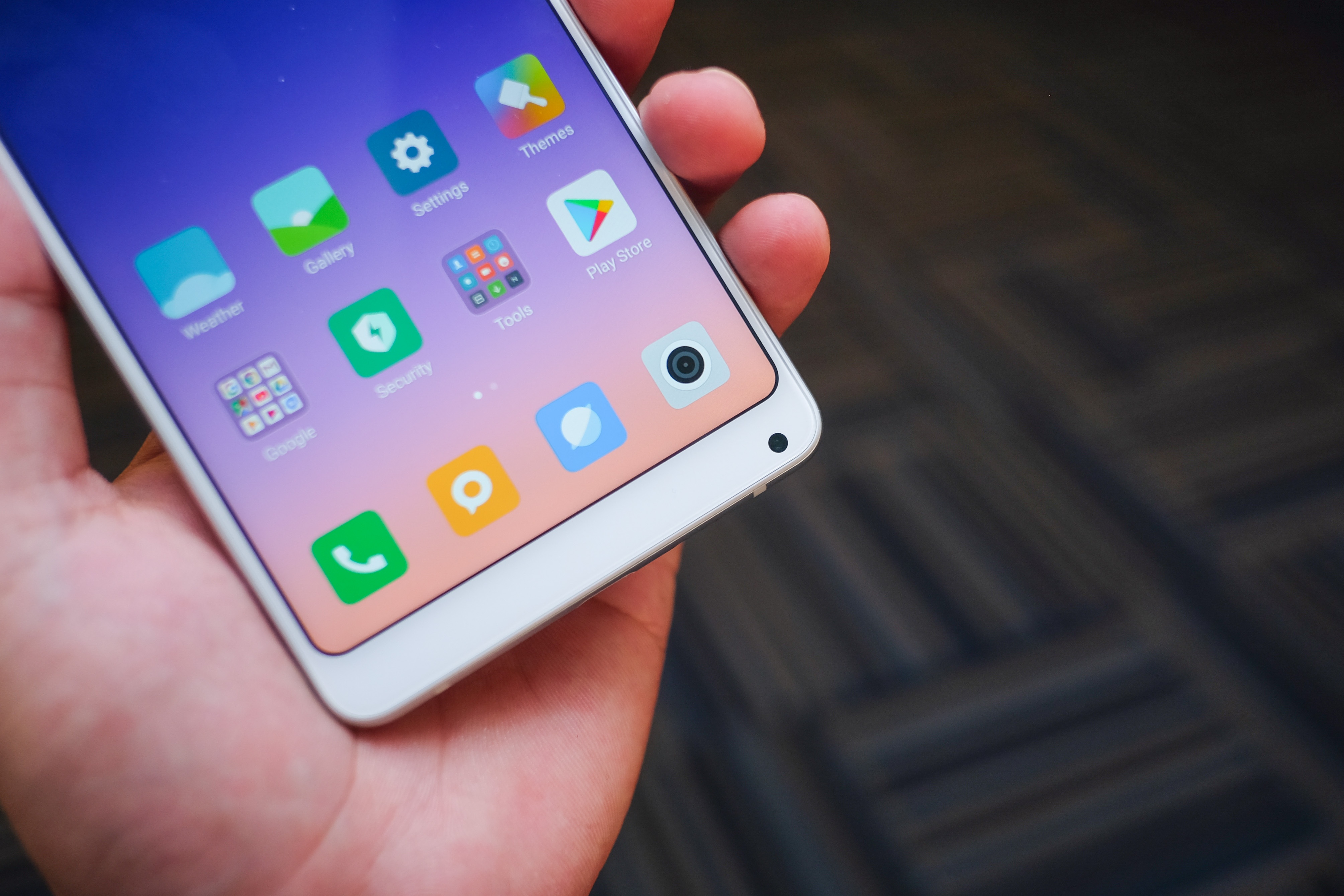 Ra mắt Xiaomi Mi Mix 2S ảnh 4 Ra mat Xiaomi Mi Mix 2S anh 4