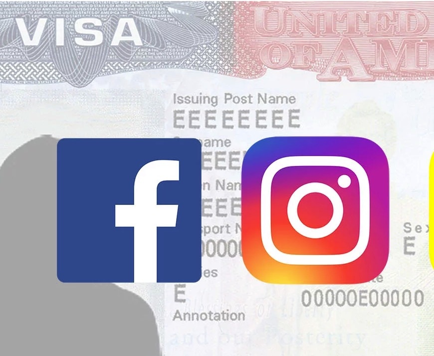 Xin Visa My co the phai cung cap tai khoan Facebook, Instagram hinh anh