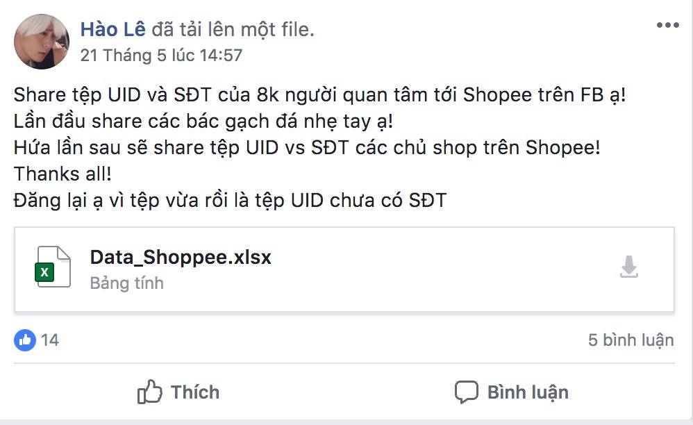 800.000 so dien thoai thanh vien trang Facebook lon o VN bi lo? hinh anh