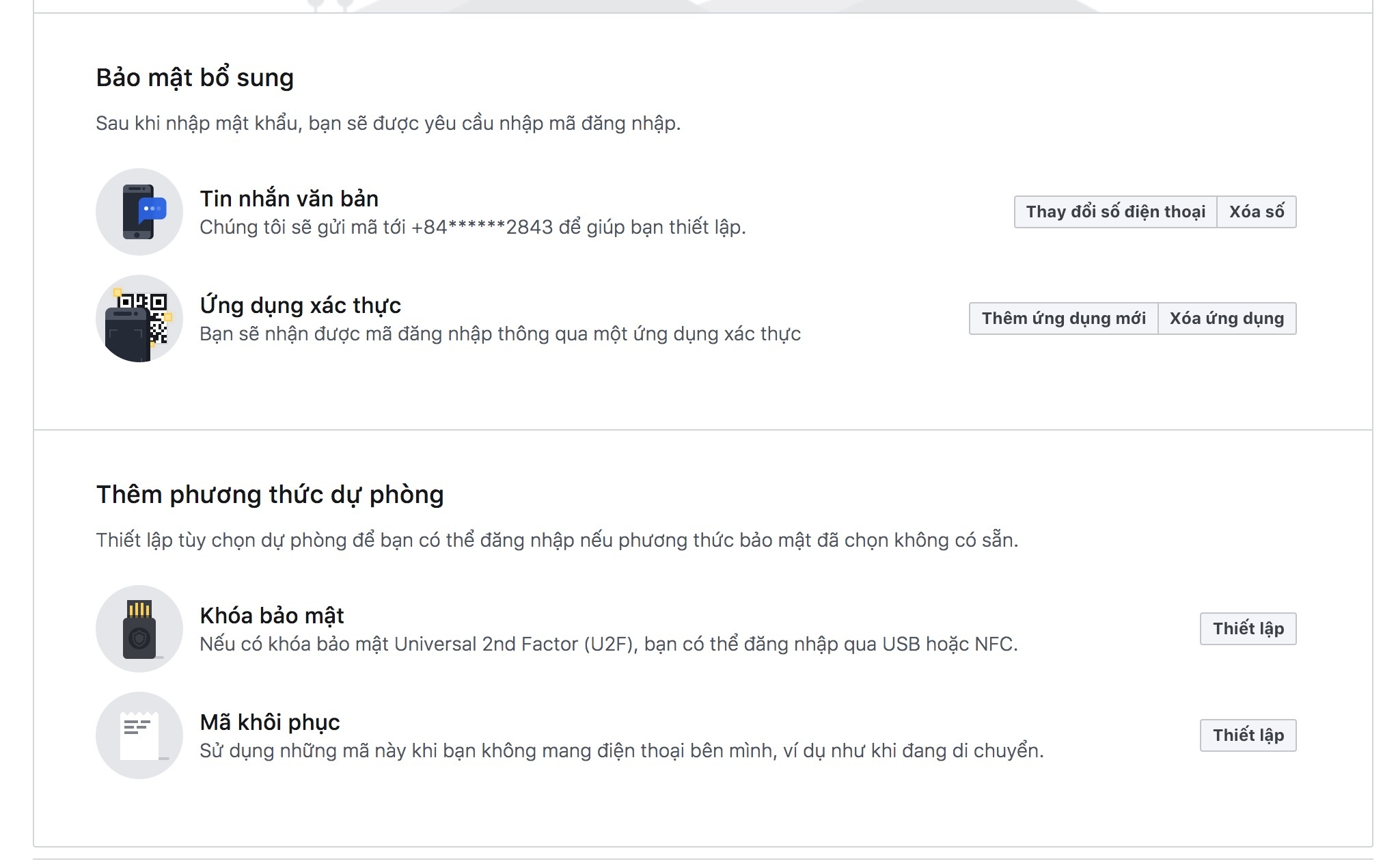 Facebook dung so dien thoai bao mat hai lop anh 1