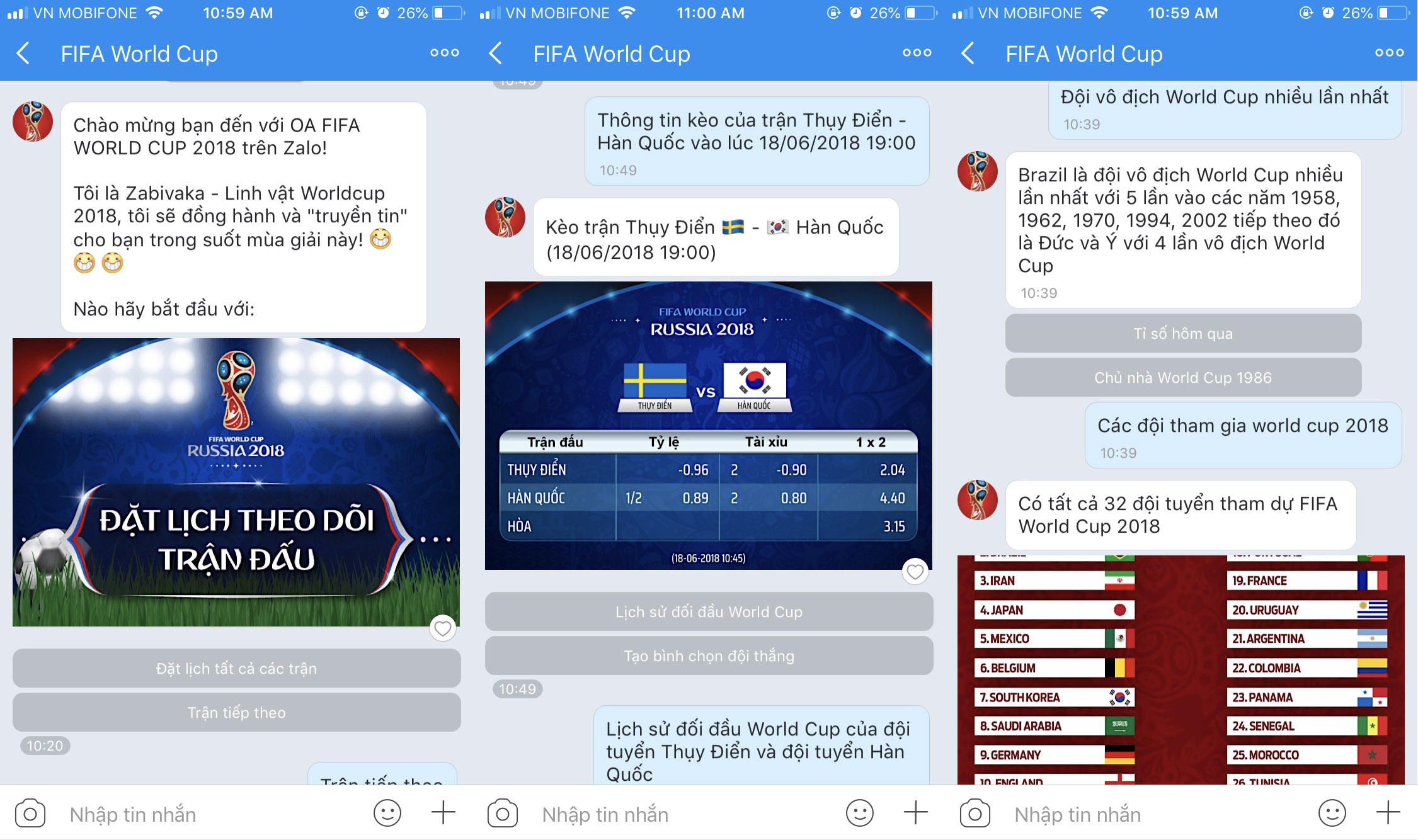 trợ lý ảo zalo world cup ảnh 1 tro ly ao zalo world cup anh 1