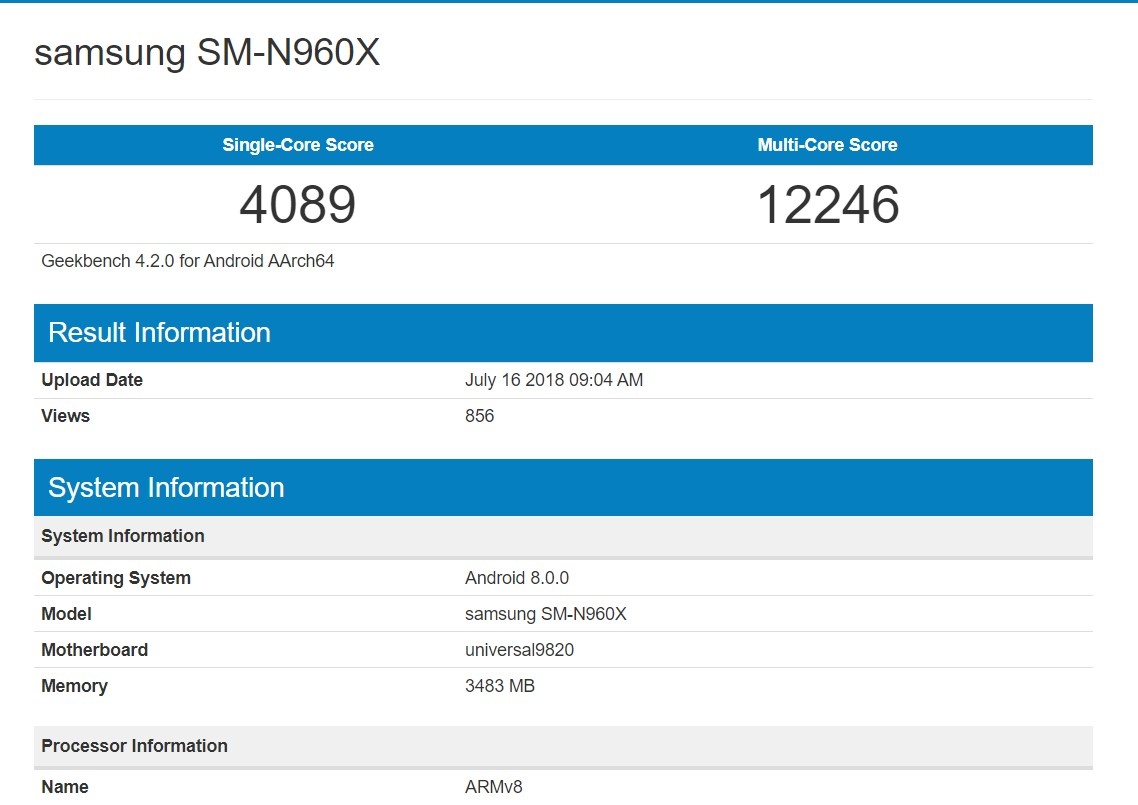 điểm hiệu năng Galaxy Note 9 ảnh 1 diem hieu nang Galaxy Note 9 anh 1