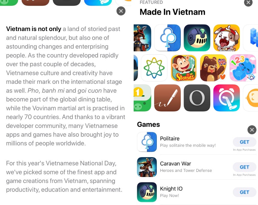 App Store chao quoc khanh viet nam anh 1