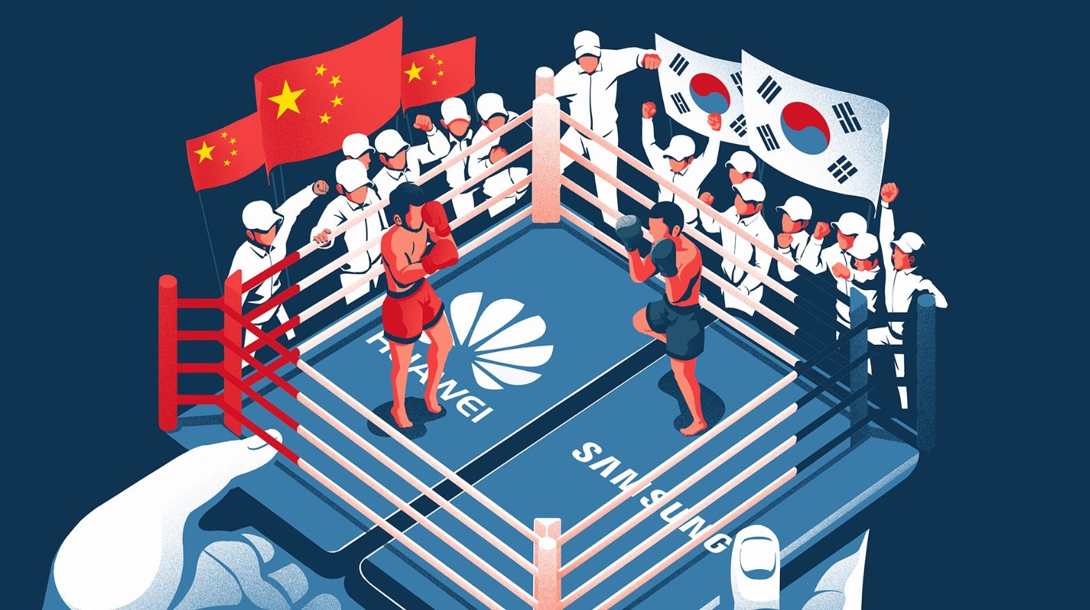 Huawei dau Samsung - cuoc chien vuong quyen moi cua nganh di dong hinh anh