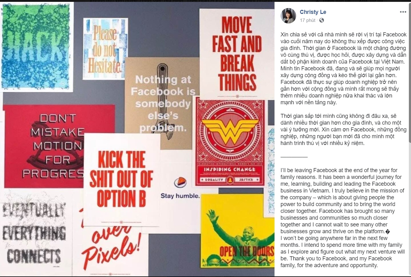 Lê diệp kiều trang giám đốc Facebook việt nam ảnh 1 Le diep kieu trang giam doc Facebook viet nam anh 1