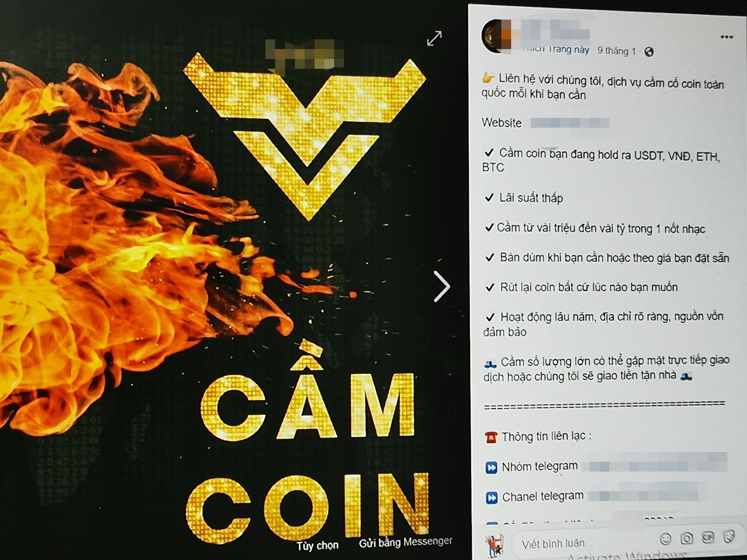 dịch vụ cầm tiền số ảnh 1 dich vu cam tien so anh 1