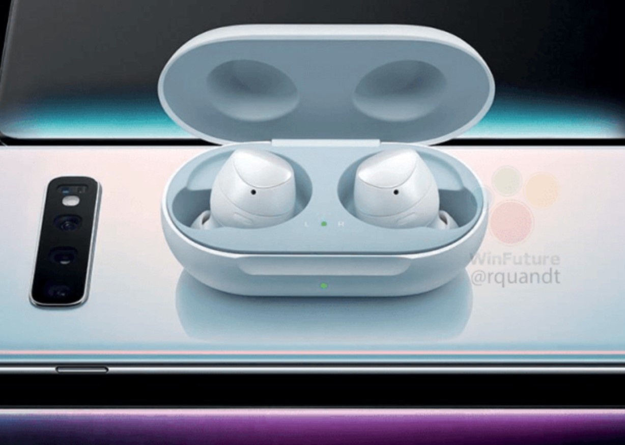 Galaxy S10 co the sac khong day cho Galaxy Buds - doi thu AirPods hinh anh