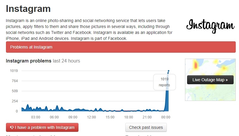 Instagram sập trên toàn cầu ảnh 2 Instagram sap tren toan cau anh 2