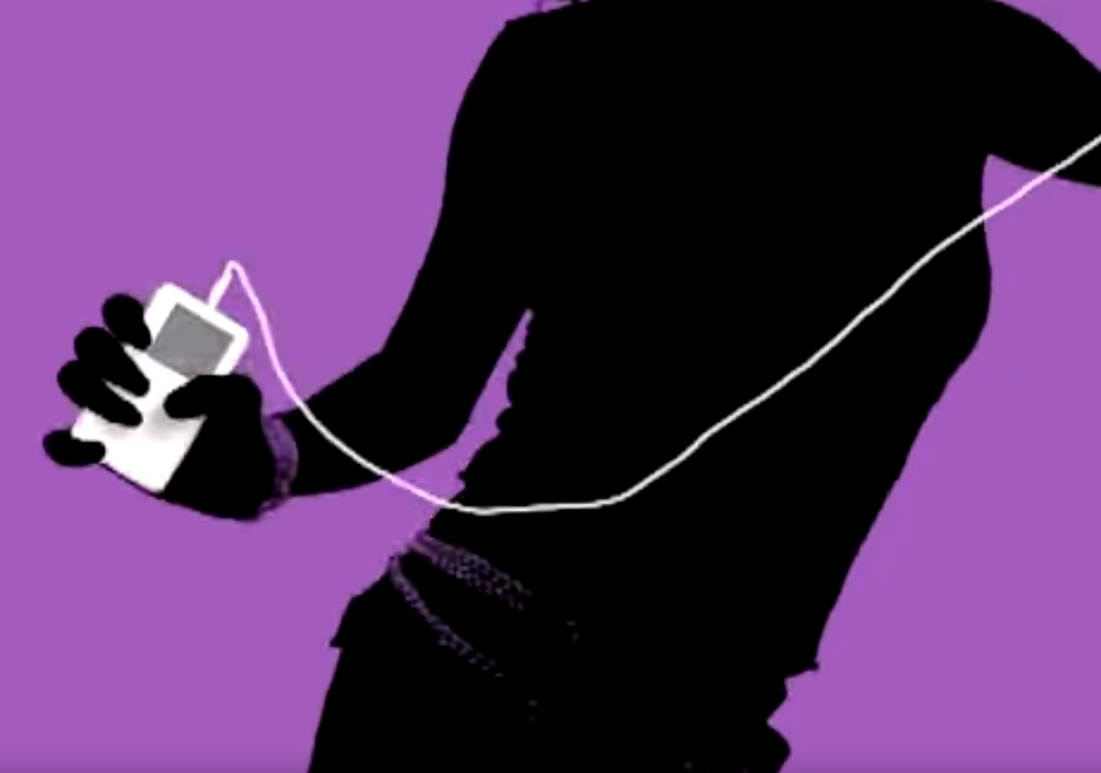 Mau quang cao thanh cong nhat cua Apple ve iTunes va iPod hinh anh