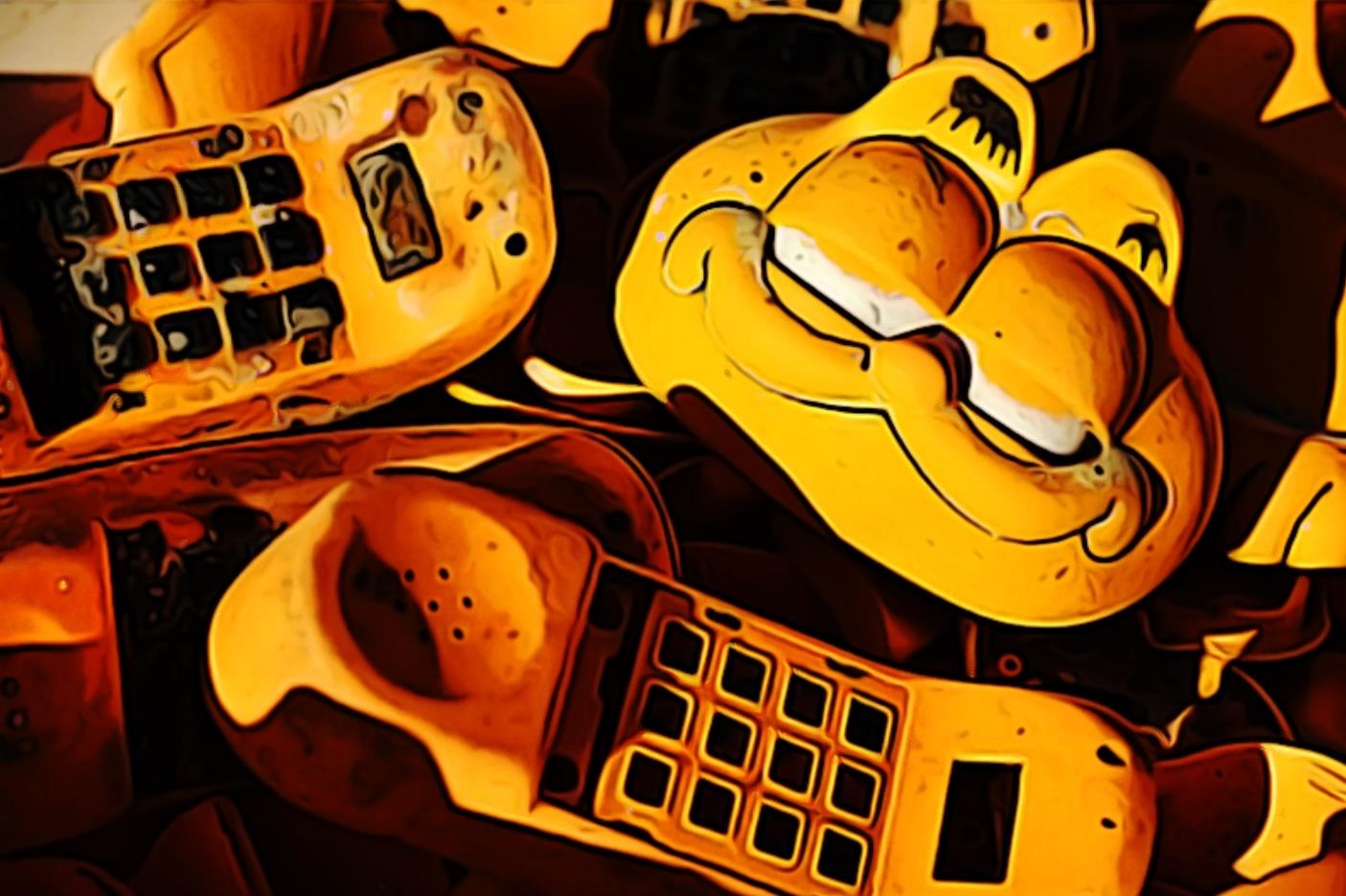 Sau 35 nam, bi an 'bai bien dien thoai Garfield' o Phap da co loi giai hinh anh