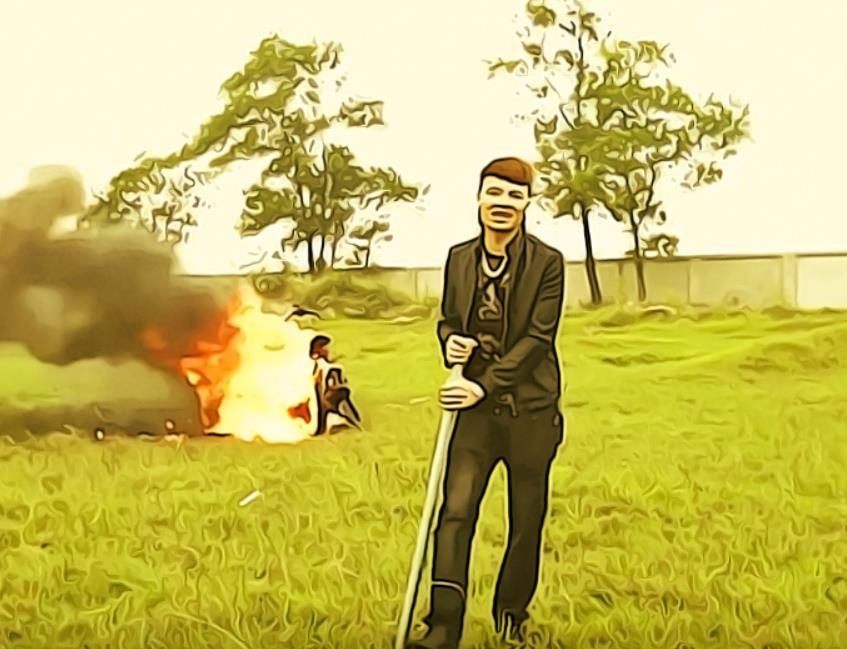 Kha Banh dot xe - dung duong quang cao ban, YouTube co pham luat? hinh anh