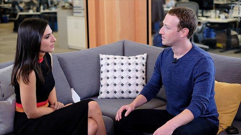 Phong van Zuckerberg, e-kip CNN bi theo doi ca khi vao nha tam hinh anh