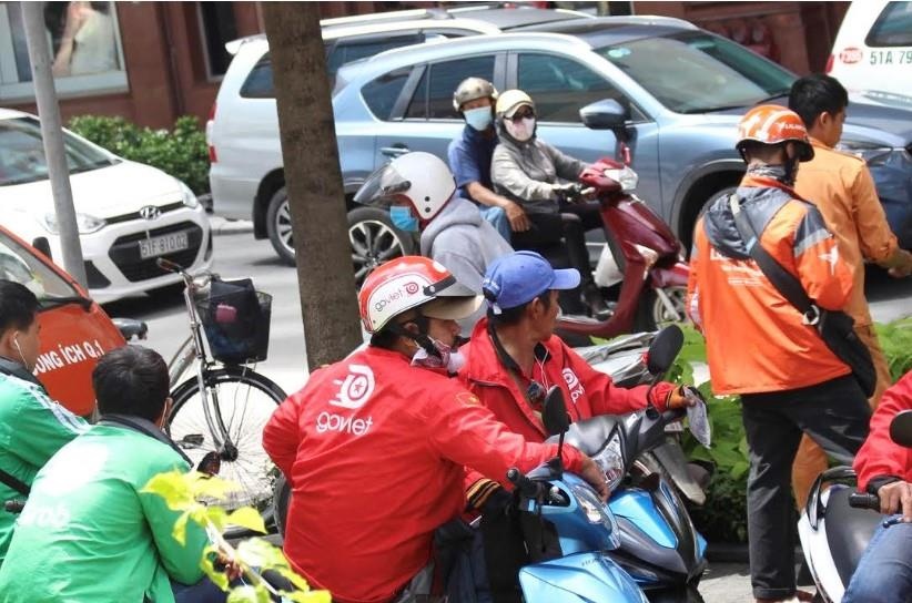 Canh bao gian lan cua cac shipper ung dung giao do an hinh anh