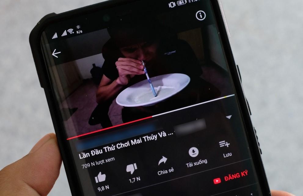 Sau Kha Banh, YouTube VN lai xuat hien video huong dan choi ma tuy hinh anh