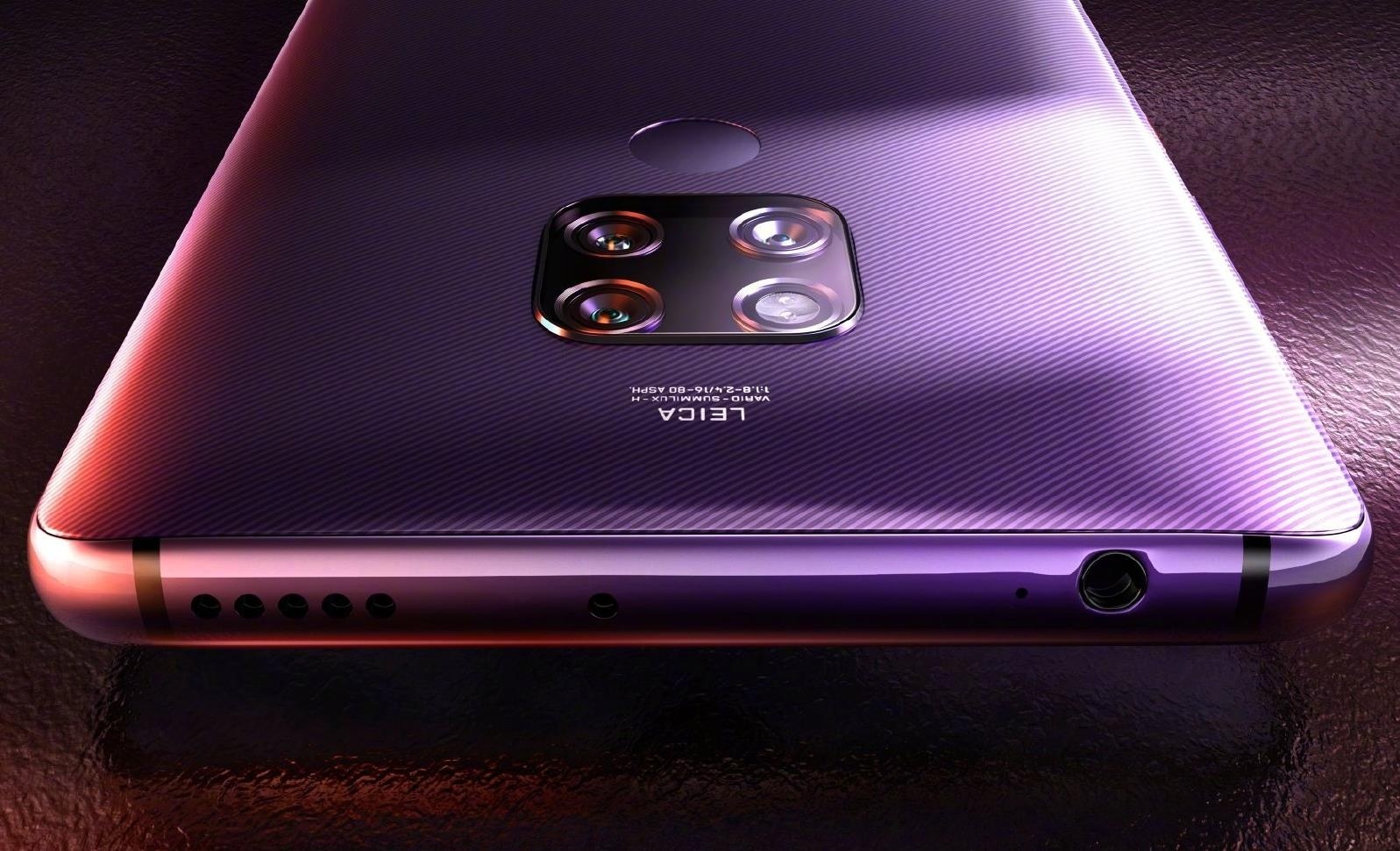 Lo thiet ke va cau hinh Huawei Mate 30 voi man hinh 2K, mang 5G hinh anh