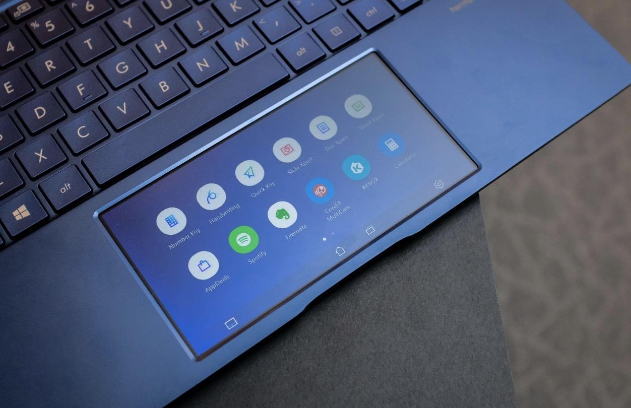 Anh chi tiet Asus New Zenbook - laptop co touchpad thu vi hinh anh