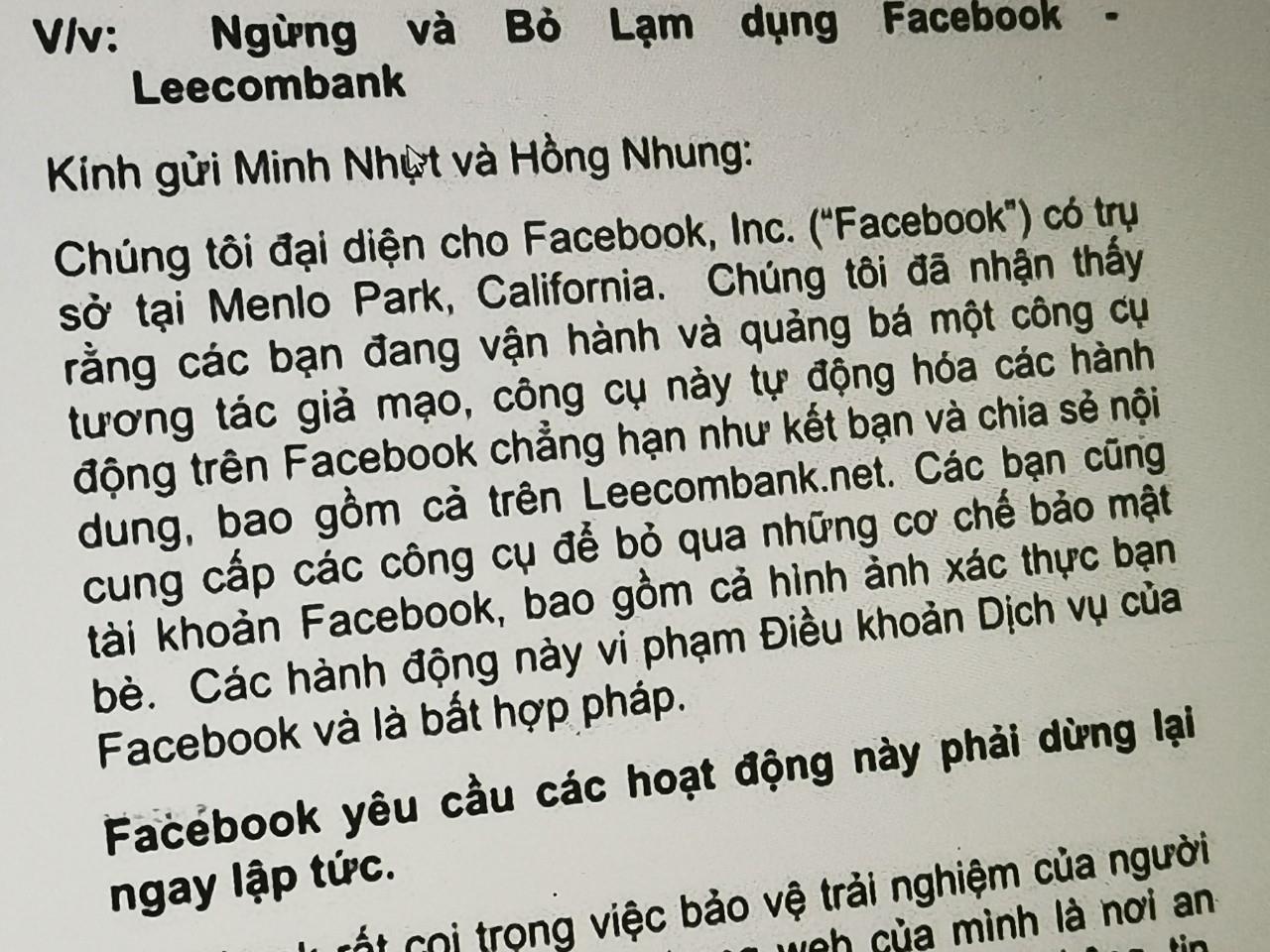 Facebook khóa tài khoản vô cớ ảnh 1 Facebook khoa tai khoan vo co anh 1