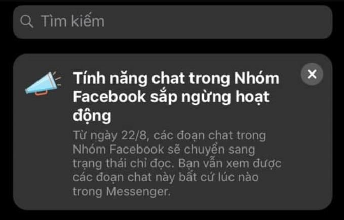 facebook bỏ chat nhóm ảnh 1 facebook bo chat nhom anh 1