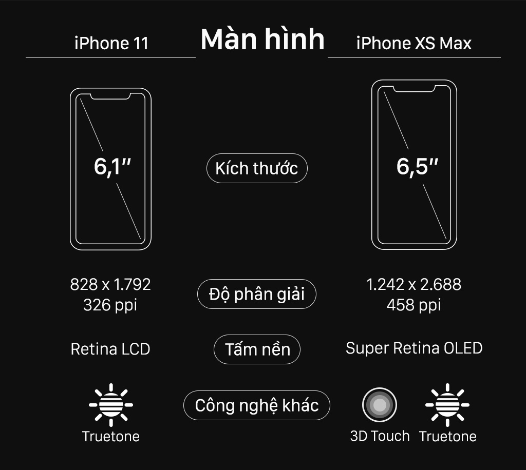 iphone 11 vs iPhone xs max anh 2