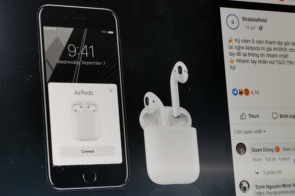 tặng airpods facebook ảnh 1 tang airpods facebook anh 1