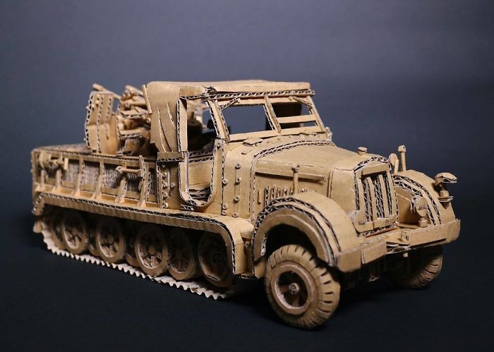 biến giấy bìa cứng thành tác phẩm nghệ thuật ảnh 1 bien giay bia cung thanh tac pham nghe thuat anh 1