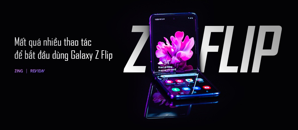 danh gia galaxy Z Flip anh 1