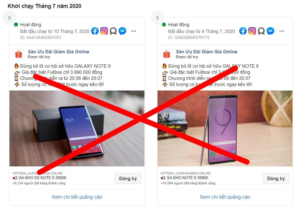 quang cao nhai tren Facebook anh 2