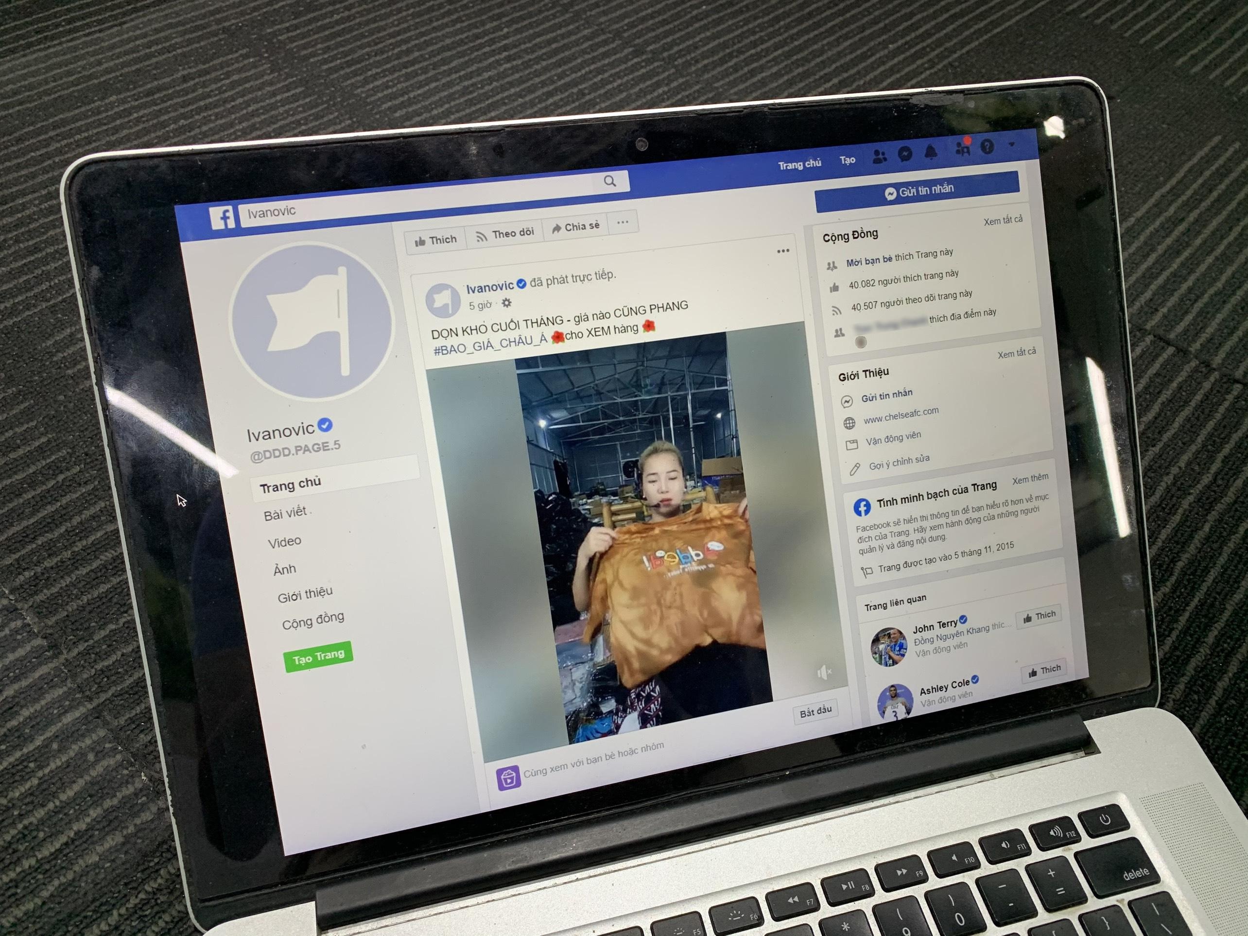 livestream ban hang anh 1