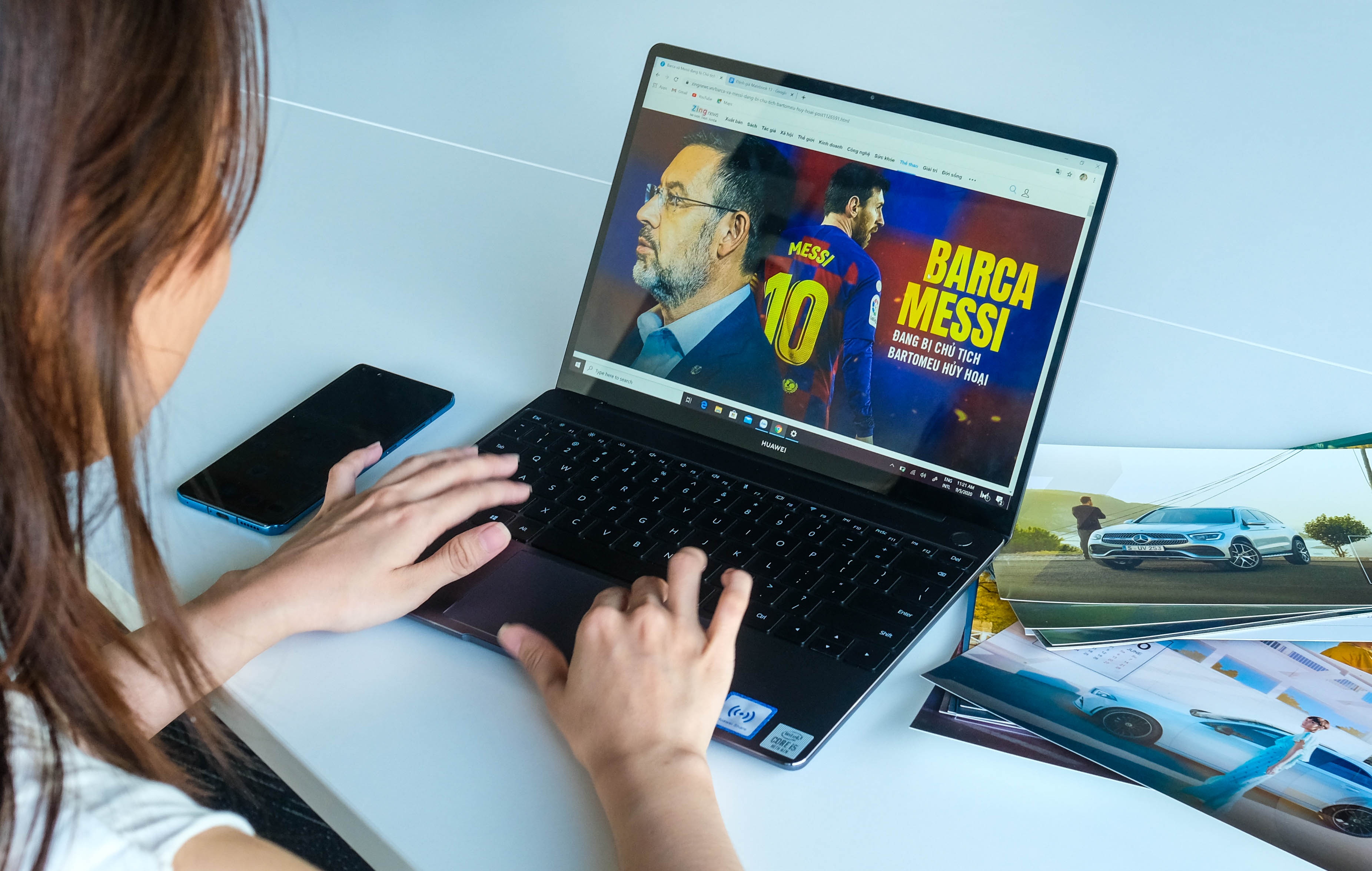 Danh gia Matebook 13: Lam viec tot hon giai tri hinh anh