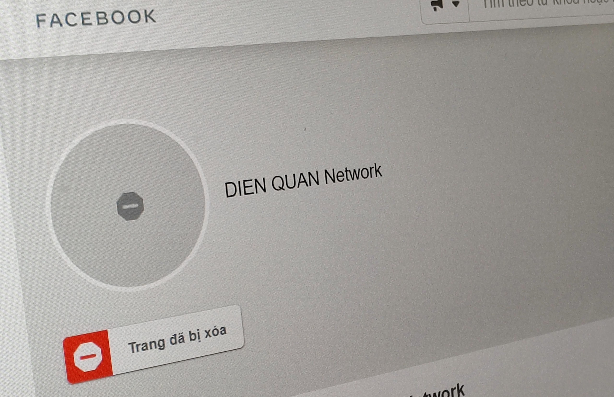dien quan network xoa fanpage anh 3