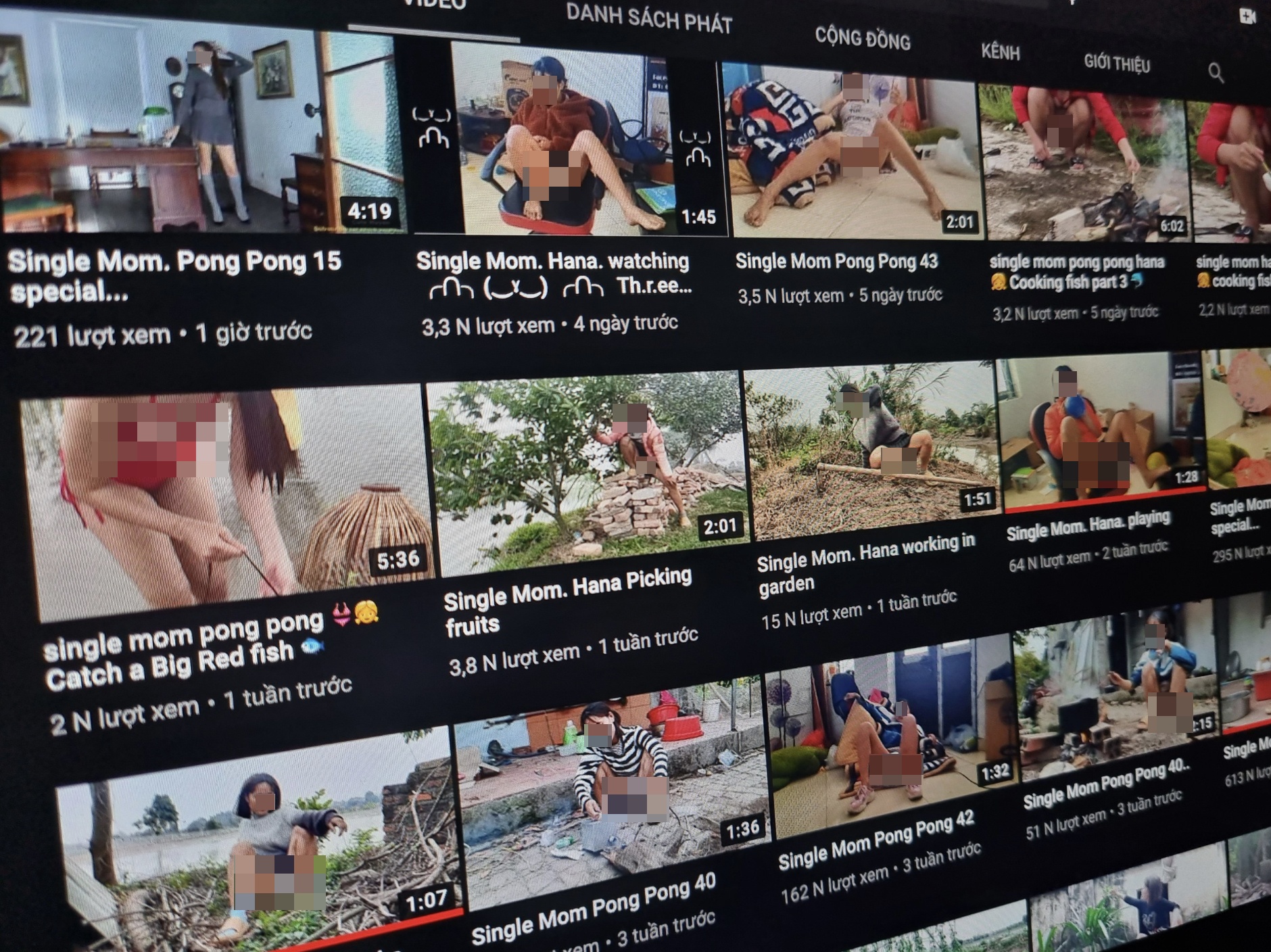 YouTube single mom anh 2