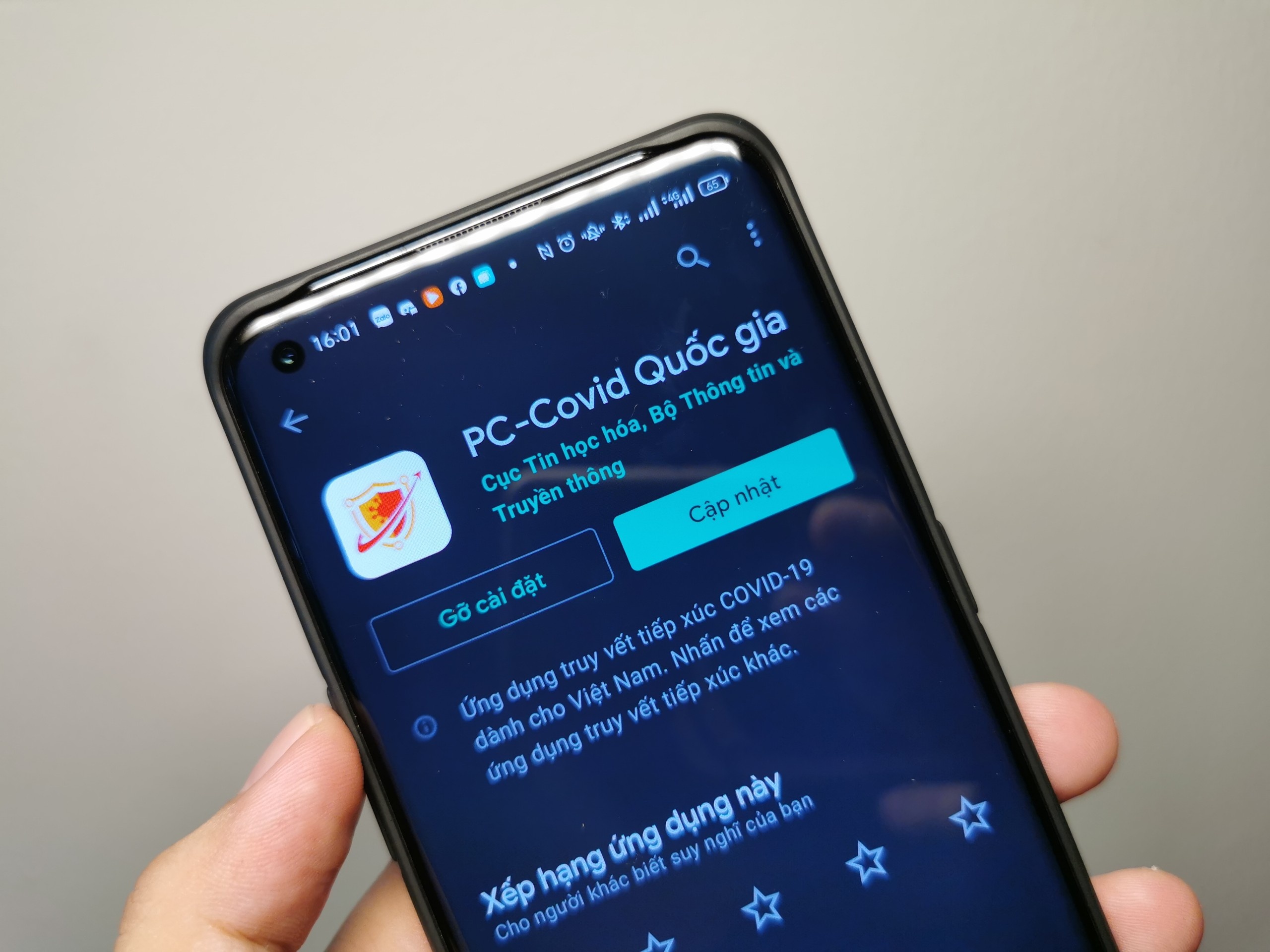 PC-Covid co phien ban moi, khong bat dung Bluetooth hinh anh