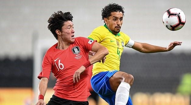 Tuyen Han Quoc da giao huu thua Brazil 0-3 hinh anh