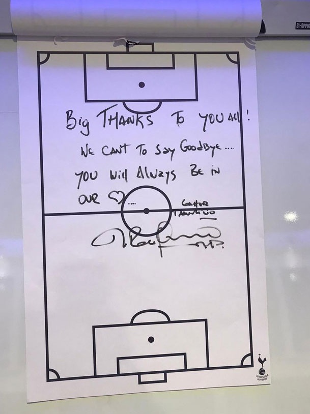 Pochettino gửi lời tri ân đến cầu thủ Tottenham ảnh 1 Pochettino gui loi tri an den cau thu Tottenham anh 1