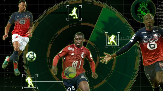 Real Madrid muon chieu mo cac cau thu tre cua Lille hinh anh