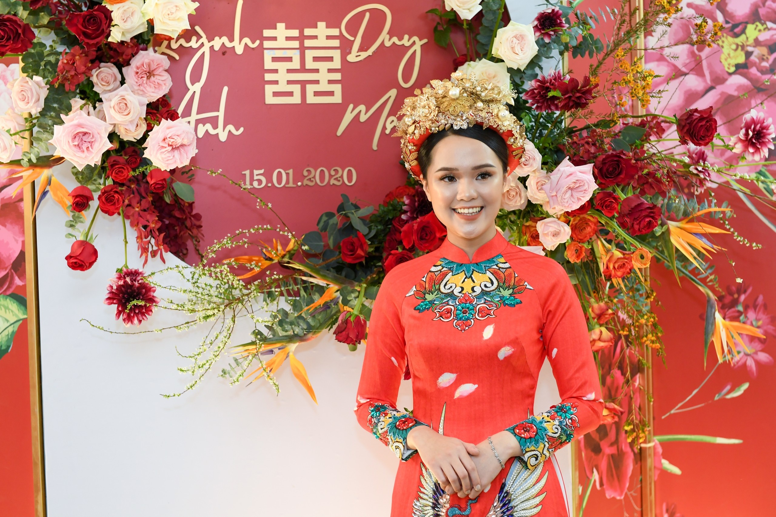 Ban gai trung ve Duy Manh tuoi tan trong le an hoi hinh anh