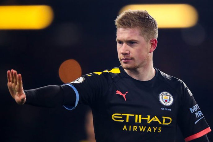 De Bruyne dan dau danh sach cau thu kien tao o chau Au mua nay hinh anh