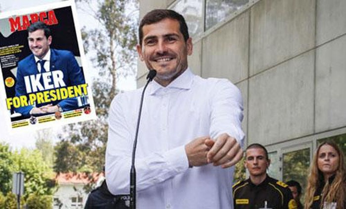 Casillas tranh cu ghe Chu tich Lien doan bong da Tay Ban Nha anh 1