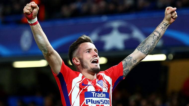 Saul Niguez giup Atletico Madrid gianh loi the truoc Liverpool hinh anh