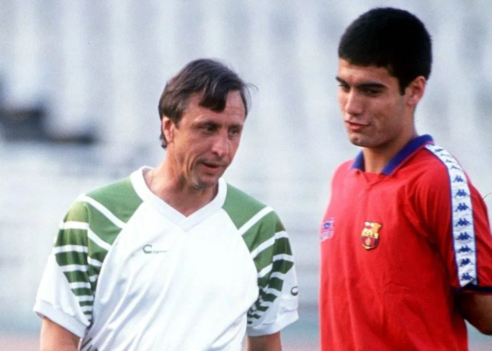 Pep Guardiola hoc hoi kinh nghiem tu thay cu anh 1