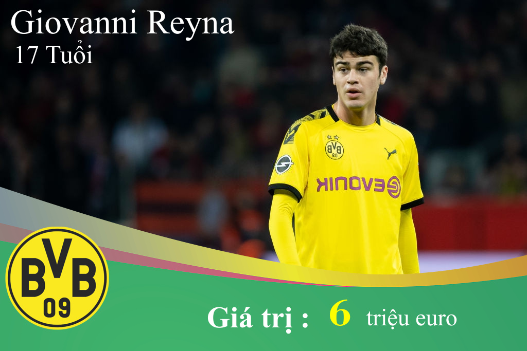 Dortmund so huu dan sao tre gia tri nhat the gioi anh 5