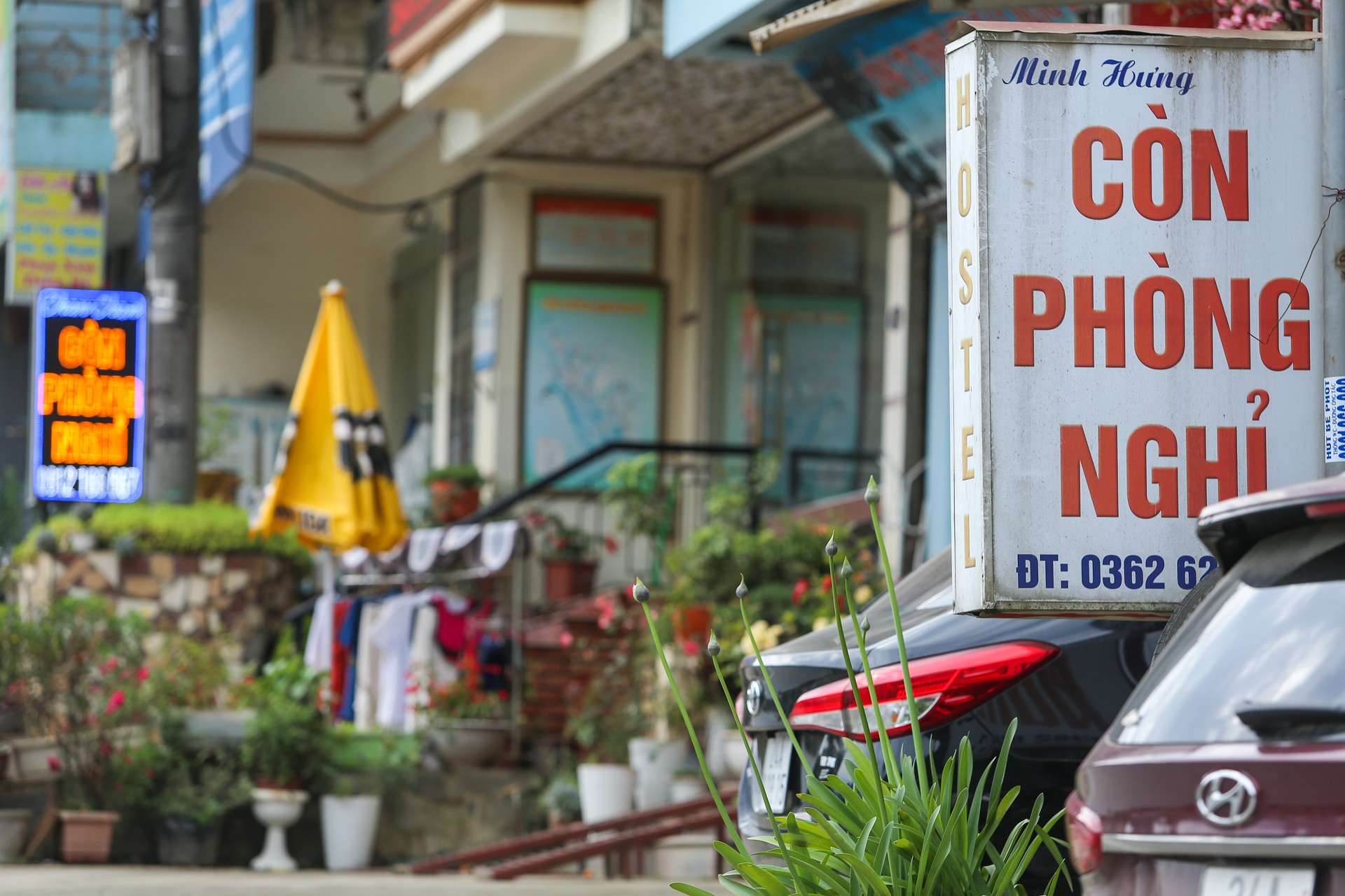 Du khach o at tra phong o Sa Pa truoc ngay nghi le 30/4-1/5 anh 2