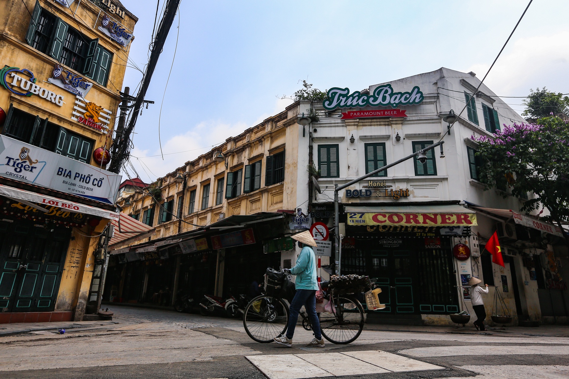 Pho phuong Ha Noi vang ve sau buoi sang ghi nhan so ca nhiem ky luc anh 8