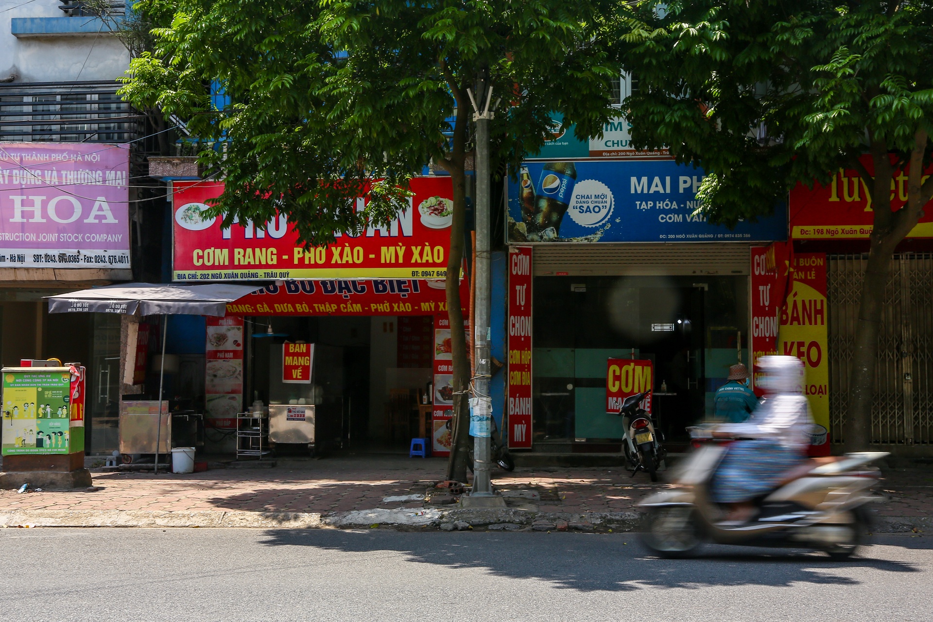 Hang an o vung xanh huyen Gia Lam ban mang ve tro lai anh 2