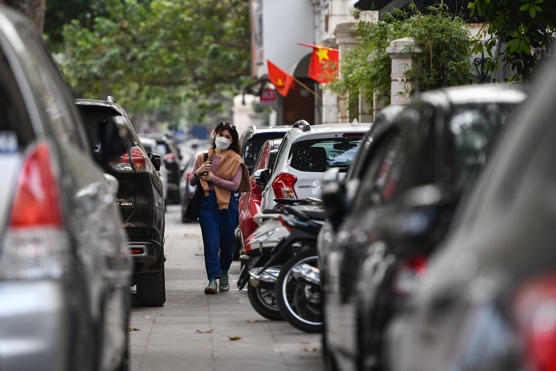 5 tuyen pho Ha Noi thi diem kinh doanh tren via he hinh anh