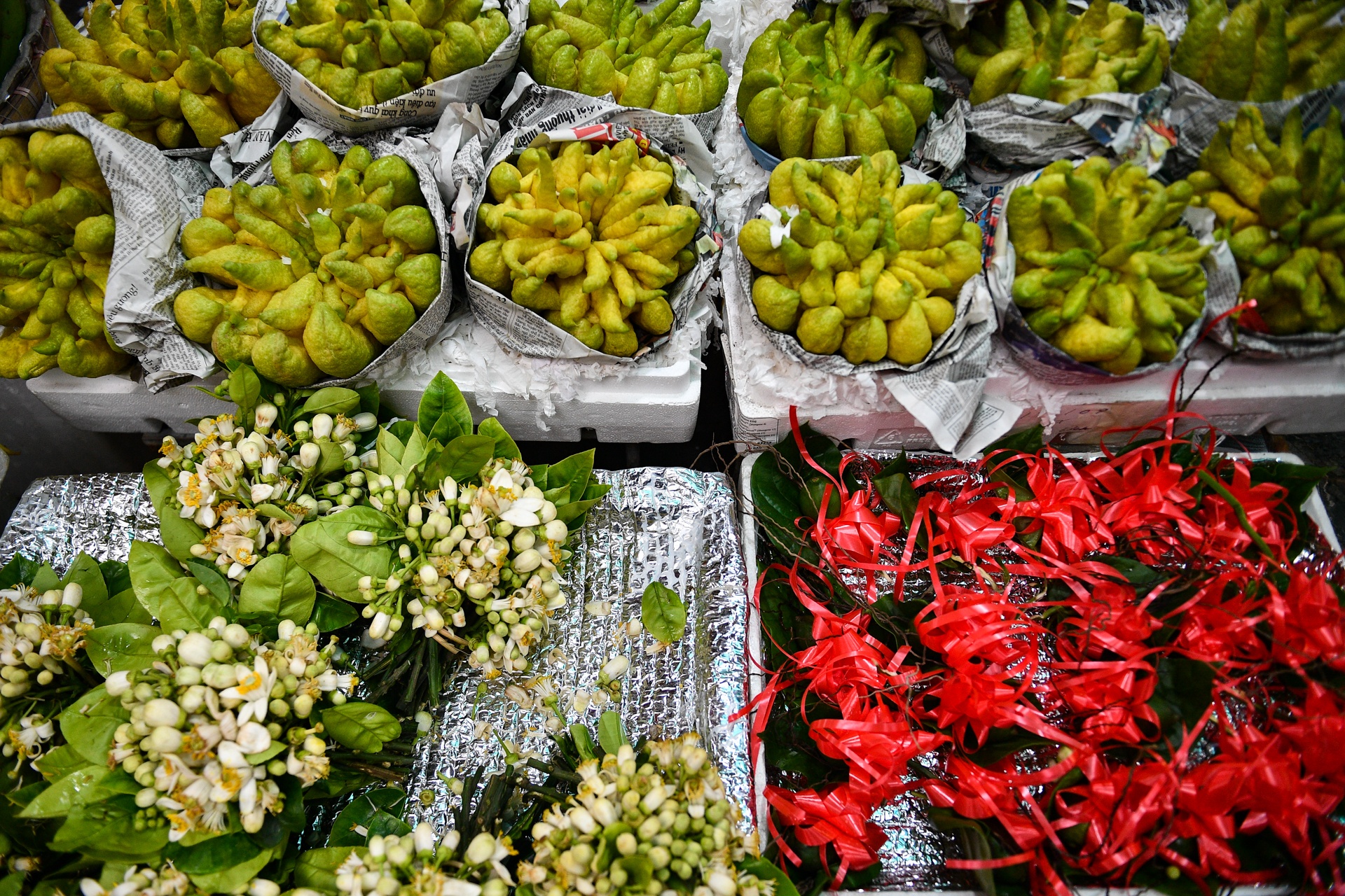 Ga ngam hoa hong cung giao thua dat khach anh 12