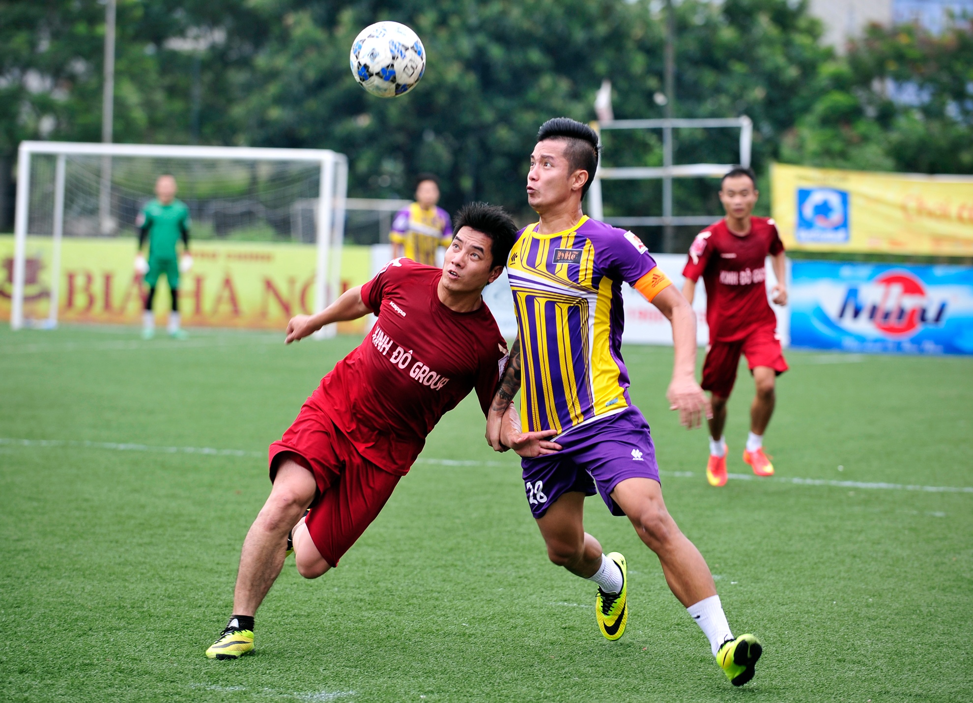 Doi bong HAT thang khi khong co ong bau Tuan Hung hinh anh