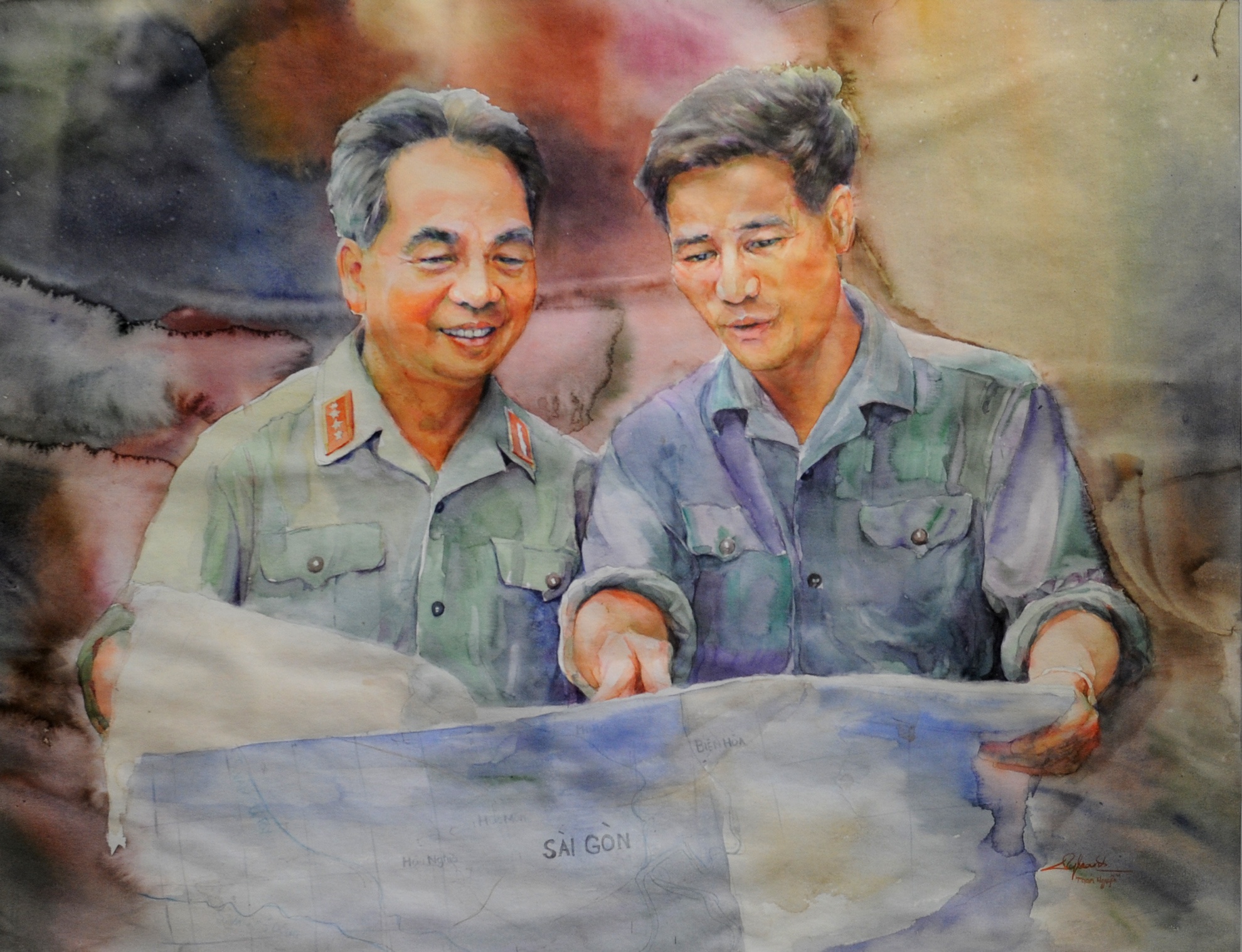 Trien lam hinh tuong cac danh tuong Viet Nam hinh anh